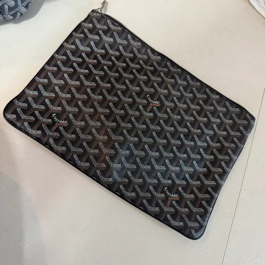 [BUNJANG] Leather Clutch Bag / 클러치