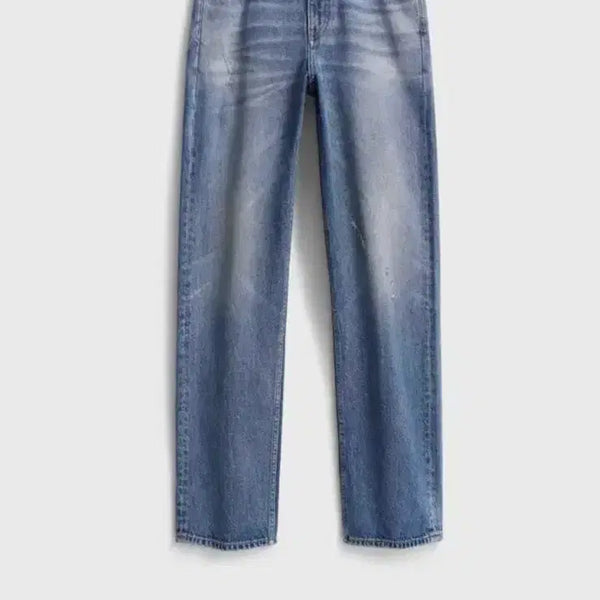 [BUNJANG] Pottery One Washed Straight Denim Blue Size 3 (32) / 포터리 원워시드 스트레이트 데님 블루 3사이즈(32)