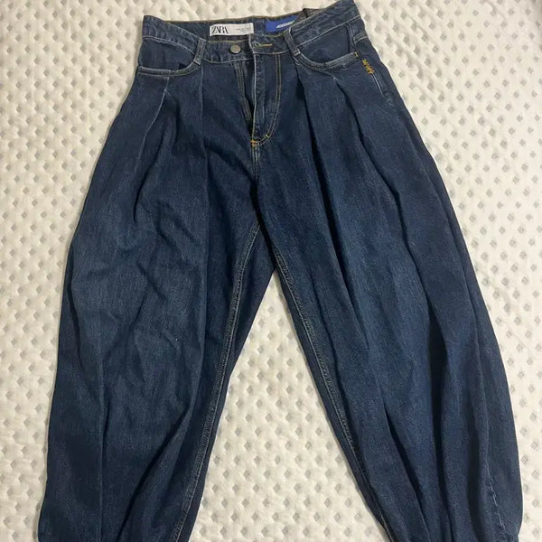 [BUNJANG] Ader Error x Zara Wide Leg Jeans (EUR 36) / 아더에러 자라 레그진 청바지 와이드 36