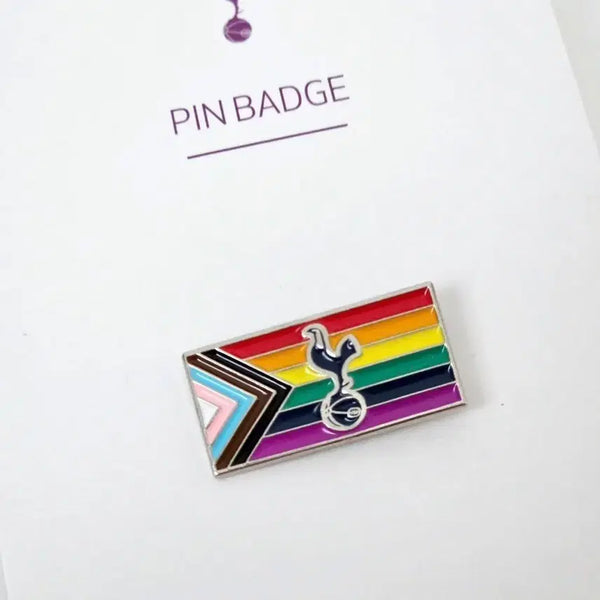 [BUNJANG] Son Heung-min Tottenham Rainbow Emblem & Spurs Badge Set / (새상품)손흥민 토트넘 무지개 엠블럼&스퍼스 뱃지 축구 뺏지 배지