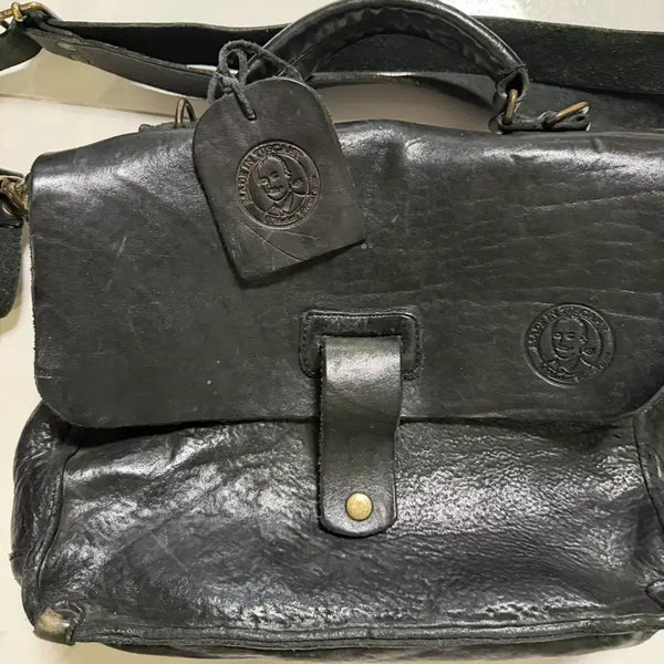 [BUNJANG] Massimo Vignale Toscani Vintage Handmade Leather Bag / Massimo Vignale Toscani 빈티지 수공예 가죽 가방