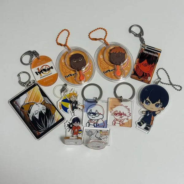 [BUNJANG] Haikyuu!! Kageyama & Hinata Keyring Bundle Set / 하이큐 카게야마&히나타 키링 일괄 판매