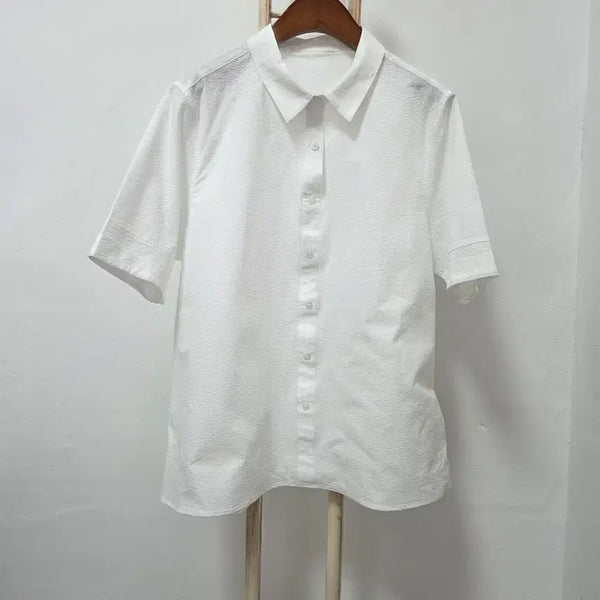 [BUNJANG] Comodo Seersucker Shirt / 코모도 남성?여성?시어서커 셔츠