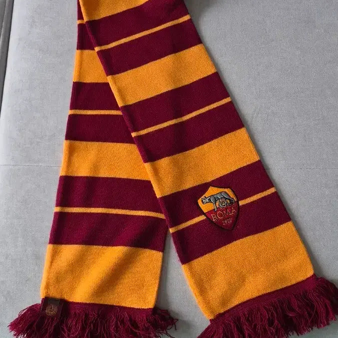 [BUNJANG] AS Roma Striped Scarf / (최종가) AS로마 줄무늬 머플러
