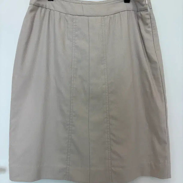 [BUNJANG] Burberry London Beige Skirt UK 10 (29-30 inches) / 정품))) 버버리 런던 베이지 색상 스커트uk10/29~30인치