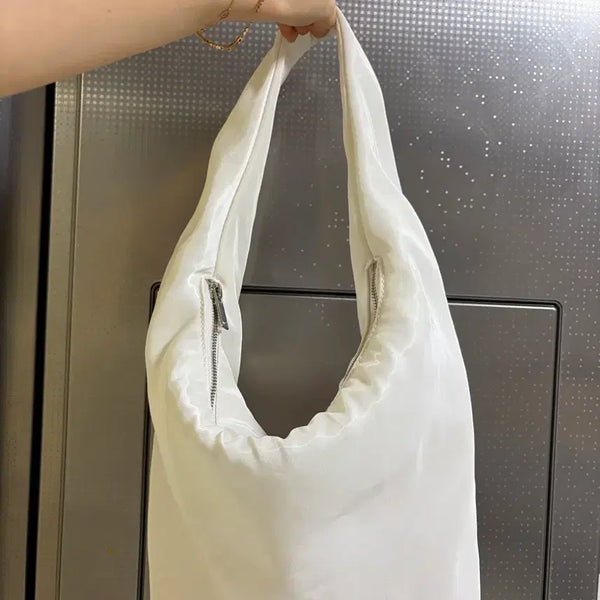 [BUNJANG] COS Shine Bag Ivory Shoulder Bag / 코스 샤인백 아이보리