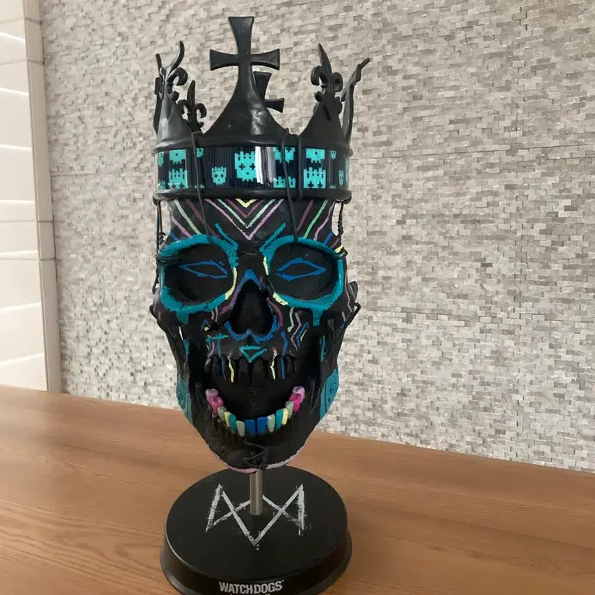 [BUNJANG] Watch Dogs: Legion Collector's Edition Dead Cell Mask Figure / 와치독스 리전 컬렉터즈 에디션 데드 코로넷 마스크 피규어