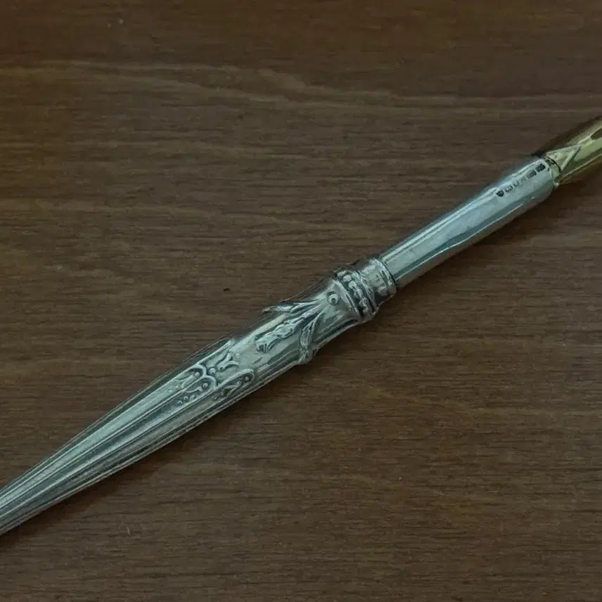 [BUNJANG] Vintage Sterling Silver Stylus Dip Pen / 빈티지 실버 스탈링 딥펜