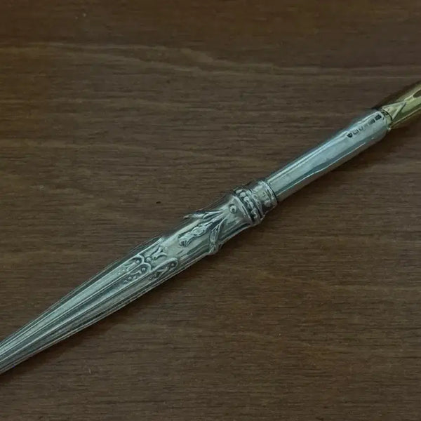 [BUNJANG] Vintage Sterling Silver Stylus Dip Pen / 빈티지 실버 스탈링 딥펜