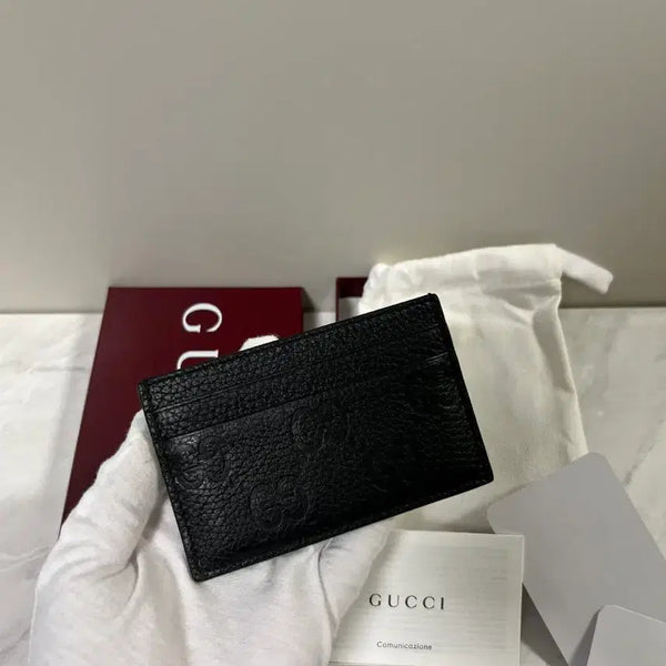 [BUNJANG] Gucci GG Imprint Card Wallet / 구찌 GG 임프린트 카드지갑
