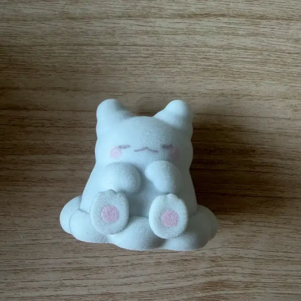 [BUNJANG] Sanrio Nap Series Random Fluffy Figure - Hanamaru / 산리오 낮잠시리즈 랜덤 플로키 피규어 하나마루