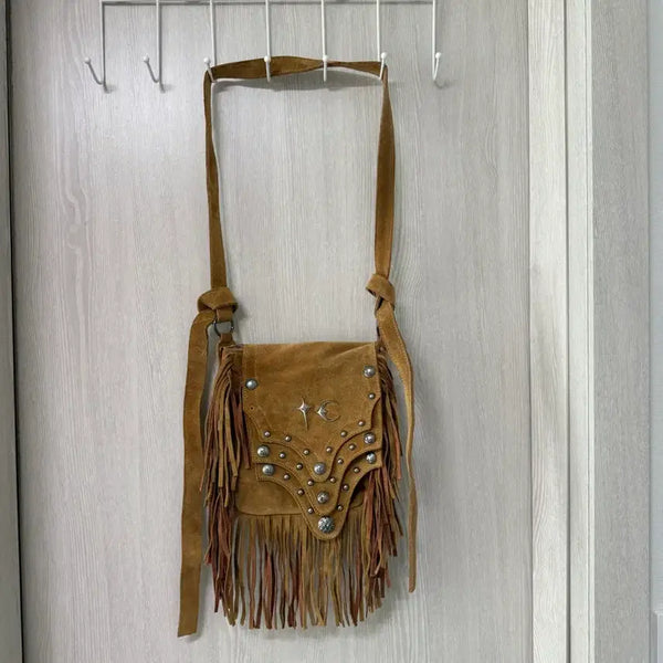 [BUNJANG] THUG CLUB Suede Cowboy Bag / (Os)떠그클럽 카우보이백