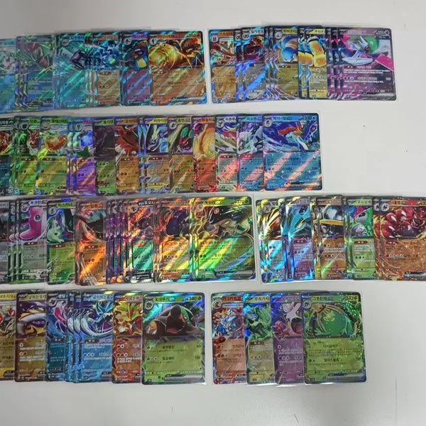 [BUNJANG] Pokemon Card Assortment - Scarlet & Violet Series (SV4K-SV5A) / 포켓몬카드 고대(sv4k)~크림슨(sv5a) ex RR 모음