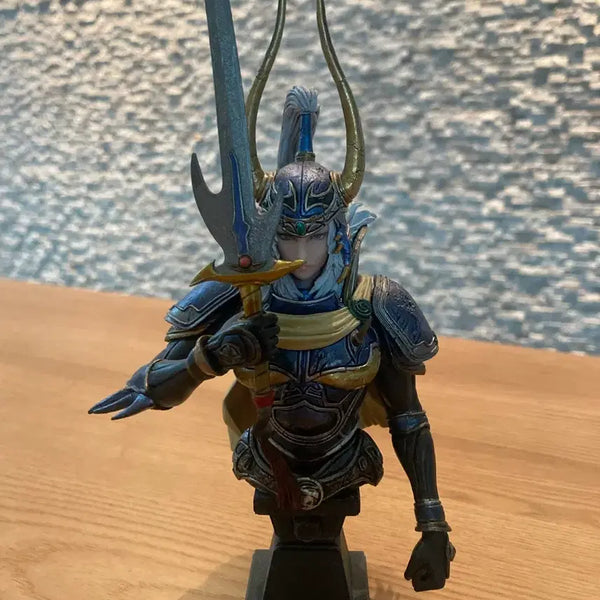 [BUNJANG] Dissidia Final Fantasy NT Warrior of Light Bust Statue (Collector's Edition) / 디시디아 파이널 판타지 NT 컬렉터즈 에디션 피규어