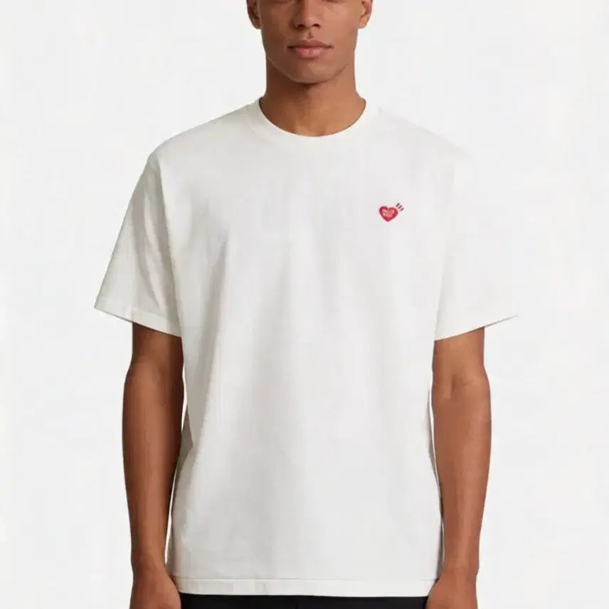 [BUNJANG] Human Made Small Heart Short Sleeve T-Shirt / 휴먼메이드 남여 티셔츠 스몰하트 반팔티
