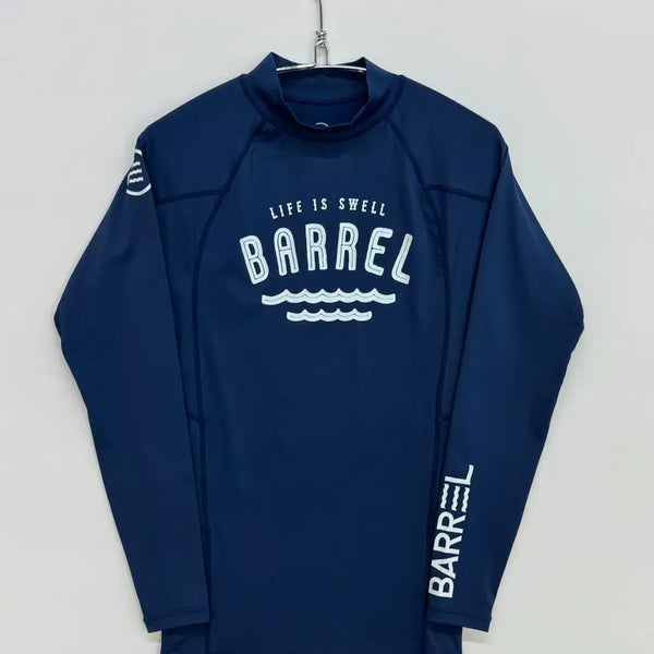 [BUNJANG] Barrel Rash Guard Blue M / BARREL 배럴 래쉬가드 블루