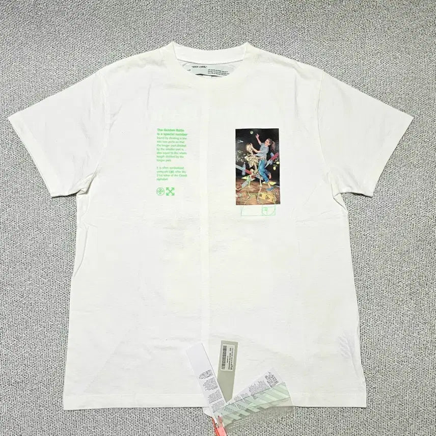 [BUNJANG] Off-White Pascal Painting Skeleton T-Shirt XXS / [XXS 사이즈] 오프화이트 파스칼 페인팅 스켈레톤 반팔티