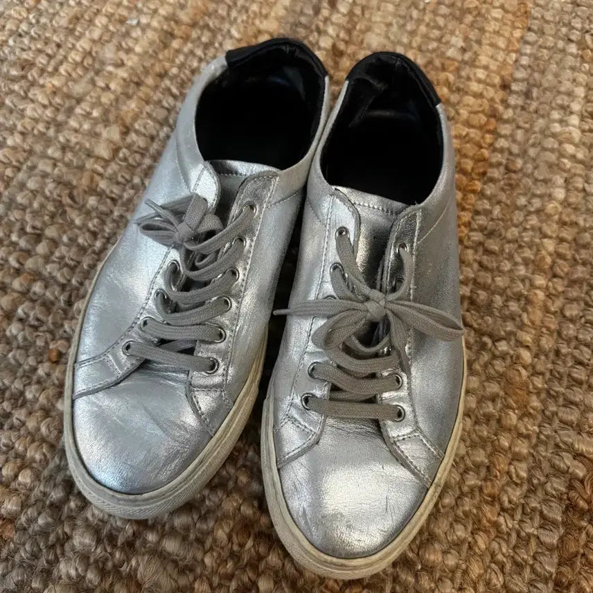 [BUNJANG] Common Projects Achilles Low Silver Size 36 / 커먼프로젝트 아킬레스로우 36 실버