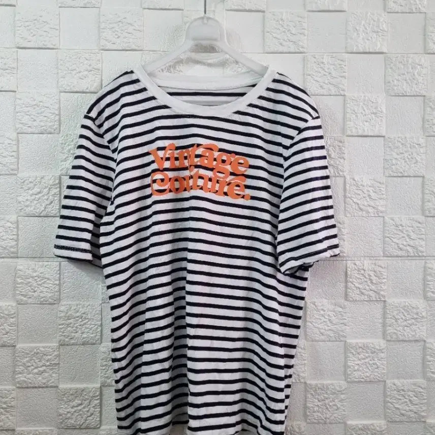 [BUNJANG] Freestyle Striped Short Sleeve T-Shirt / 프리 면소재  반팔티  26년