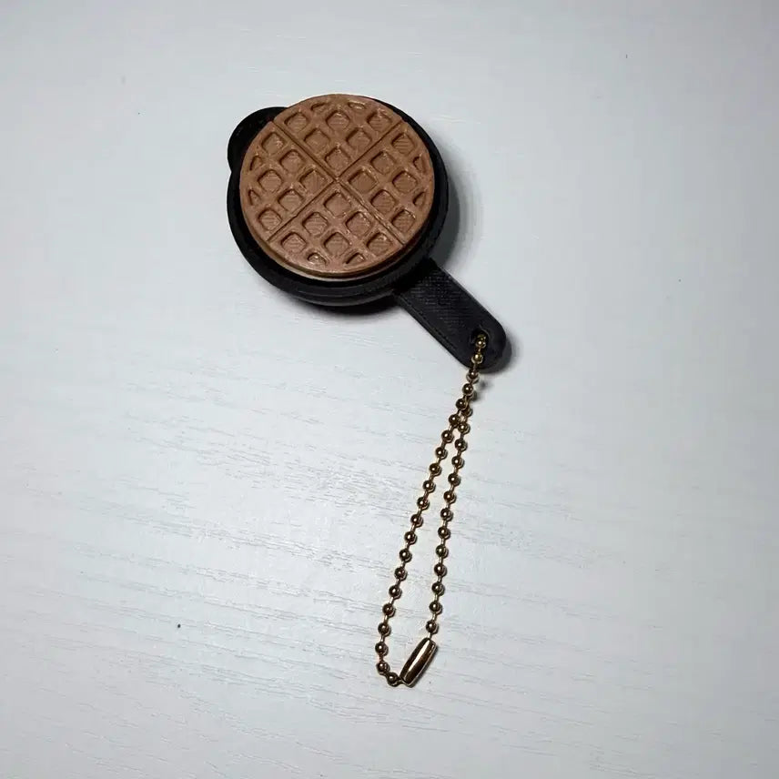 [BUNJANG] Waffle Clicker Keychain / 와플 클릭커 키링(새상품)
