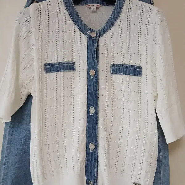[BUNJANG] Guess Knit Cardigan / 게스 니트 가디건