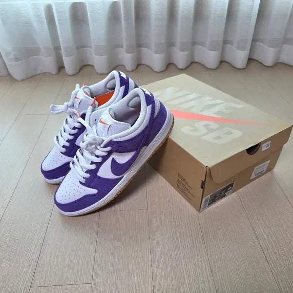 [BUNJANG] Nike Dunk Low Pro SB Court Purple / [나코탭] 나이키 덩크 로우 프로 SB 코트 퍼플 275 size