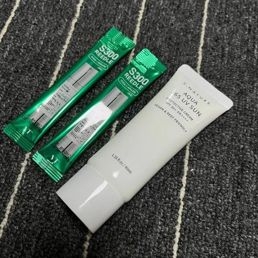 [BUNJANG] S Nature Aqua 365 UV Sun Cream SPF50+ PA++++ / 미사용 새상품 에스네이처 아쿠아 365 유브이 선크림 1개
