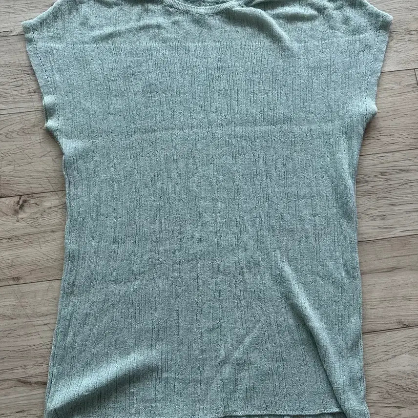 [BUNJANG] Jigott Sleeveless Cotton Blend Knit Top / 지고트 민소매 면혼방니트