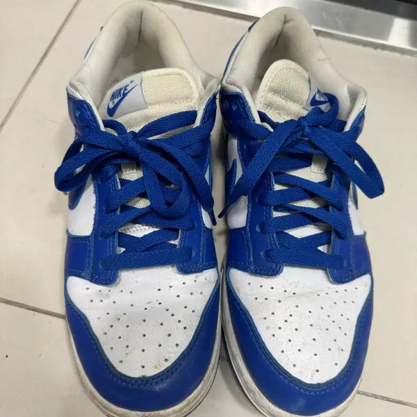 [BUNJANG] Nike Dunk Low White/Blue Size 260 / 덩크로우 260사이즈