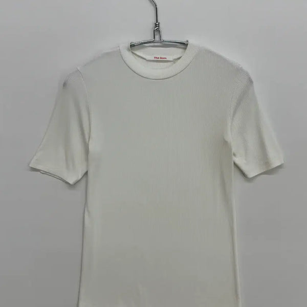 [BUNJANG] The Gam Vintage Ribbed Knit White / The Gam 빈티지 골지 니트 화이트