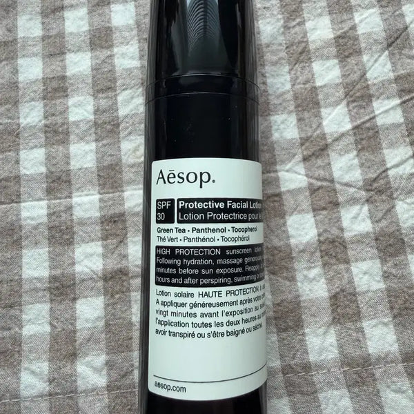 [BUNJANG] Aesop Protective Facial Lotion SPF30 / 이솝 프로텍티브 페이셜 로션 SPF30