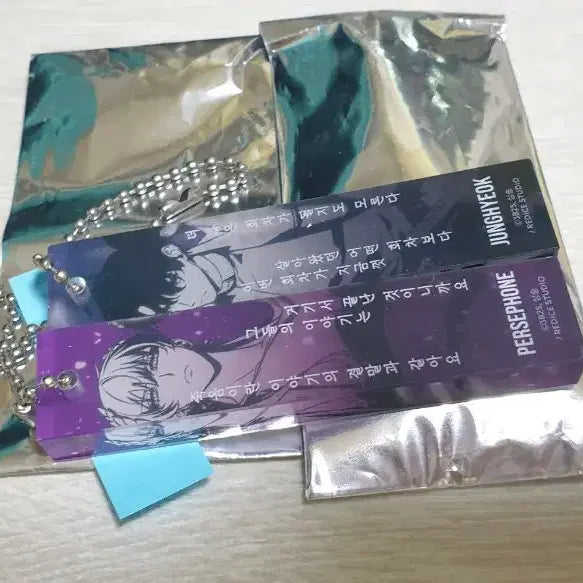 [BUNJANG] Omniscient Reader's Viewpoint Persephone Quote Acrylic Set & Keychain / 전독시 유중혁 페르세포네 명언 아크릴 세트 구원의마왕전 키링 굿즈