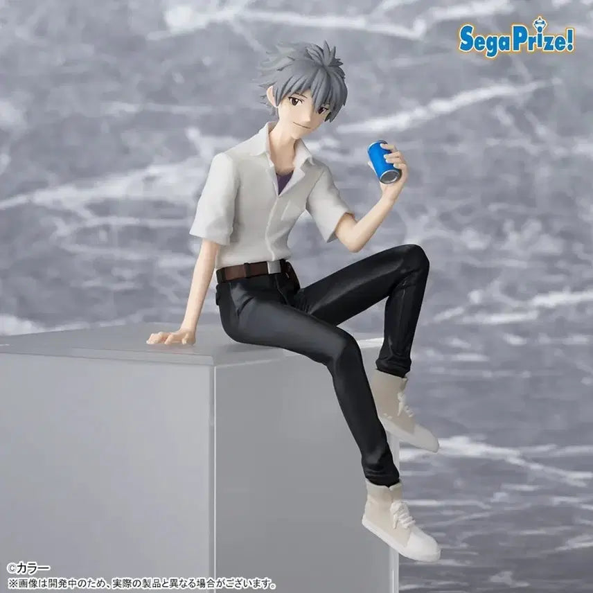 [BUNJANG] Sega Chokonose Evangelion Nagisa Kaworu Figure / 세가 쵸코노세 에반게리온 나기사 카오루