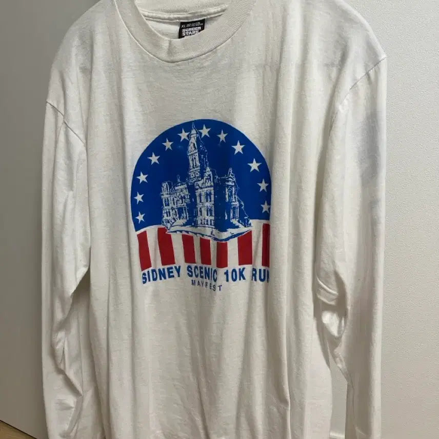 [BUNJANG] Sydney Scenic 10k Running Vintage T-Shirt / 시드니 스케닉 10k 런 리리컬 런닝 빈티지 티셔츠