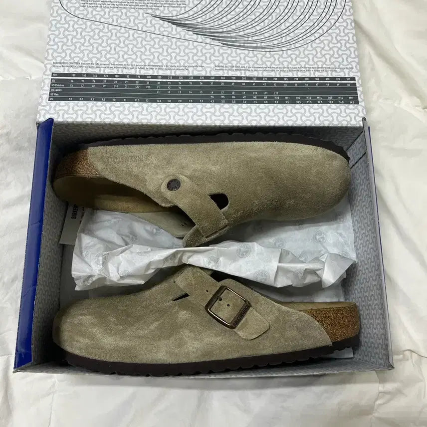 [BUNJANG] Birkenstock Boston Taupe Sandals / 버켄스탁 보스턴 타우페 43(280)