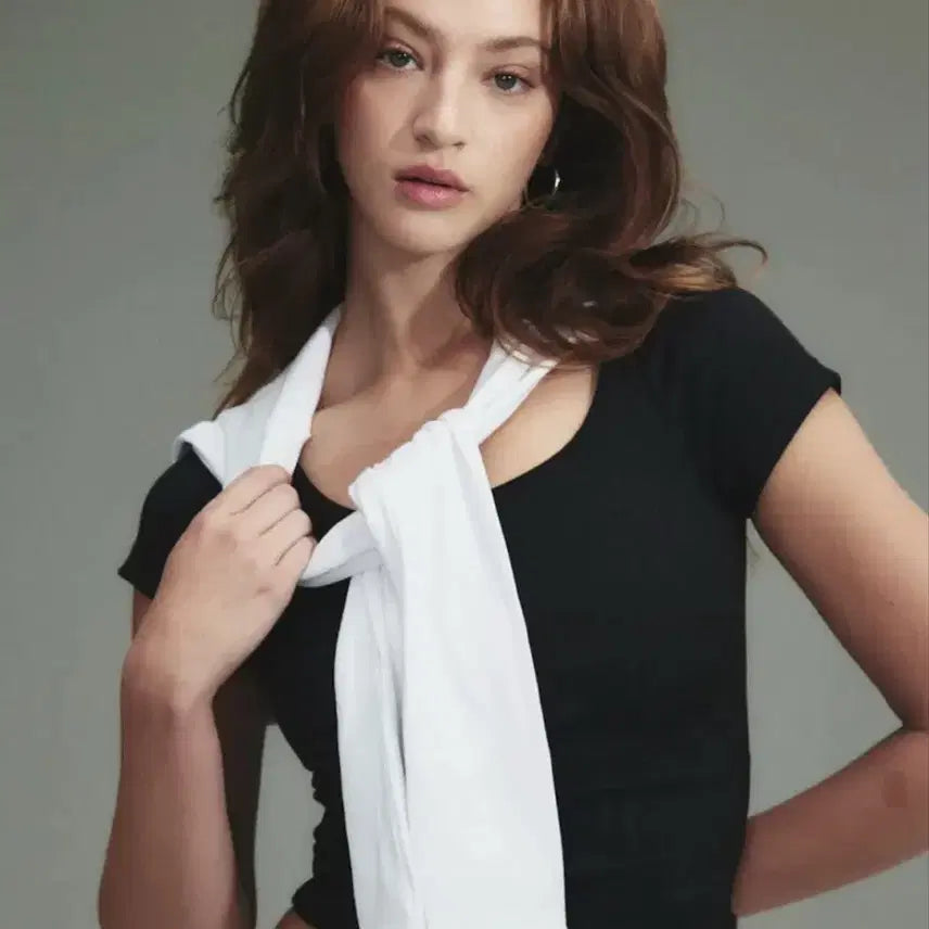 [BUNJANG] Gloomy G CLASSIC RIB TEE (Black) / 글로니 반팔 G CLASSIC RIB TEE (BLACK)