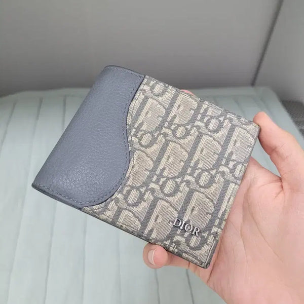 [BUNJANG] Dior Oblique Saddle Bifold Wallet / 디올 오블리크 새들 반지갑