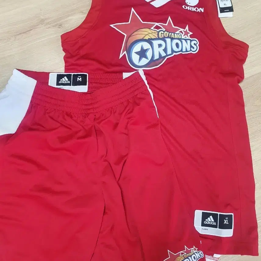 [BUNJANG] Adidas Goyang Orion's Basketball Uniform Set / 아디다스고양오리온스 농구유니폼