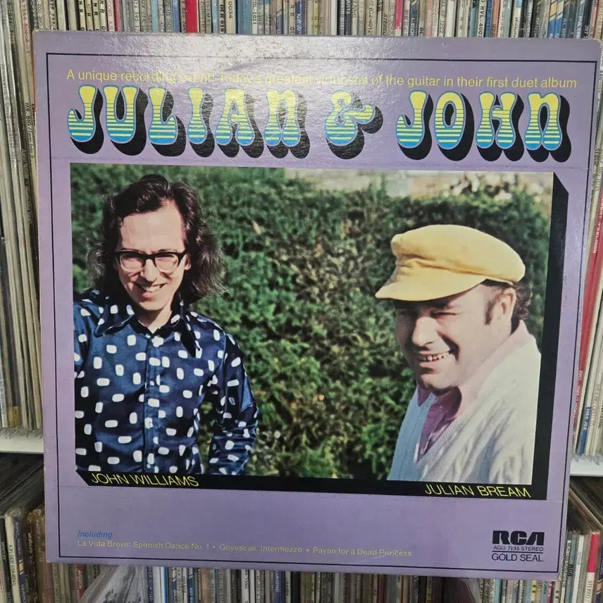 [BUNJANG] Julian & John Duet Album LP Vinyl / 줄리안 & 존 듀엣 앨범 LP판 민트급