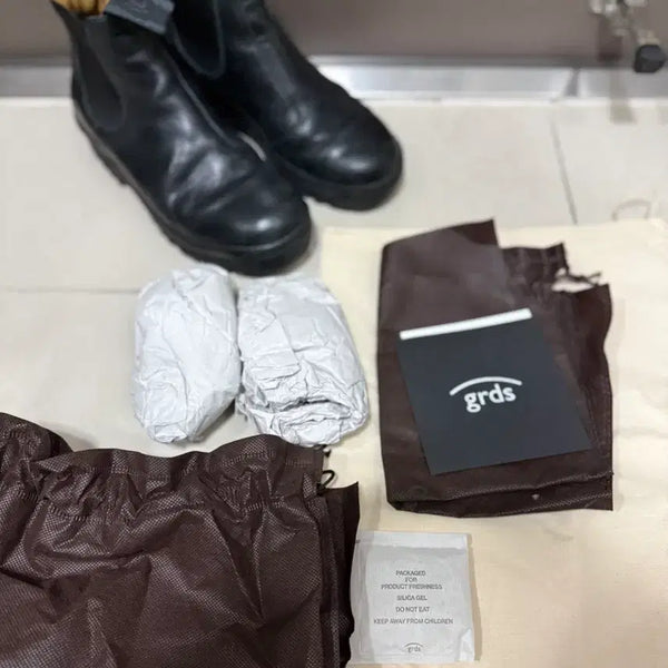 [BUNJANG] Grader's Chelsea 02 Black Boots 250 / 그라더스 첼시02 블랙 250