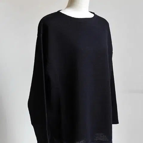[BUNJANG] Comoli 7G Boat Neck Knit Size 3 / 코모리 7g 보트넥 니트 3