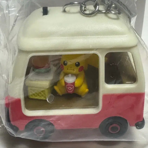 [BUNJANG] Pokemon Camping Car Pikachu Keychain / 포켓몬 캠핑카 피카츄 키링