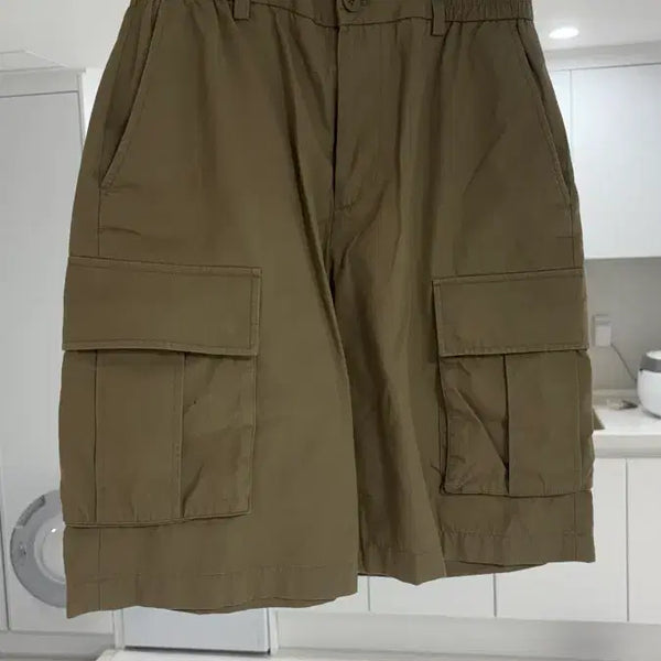 [BUNJANG] Mind Bridge Dark Beige Half Pants / 마인드브릿지 카코하프팬츠 다크베이지 30