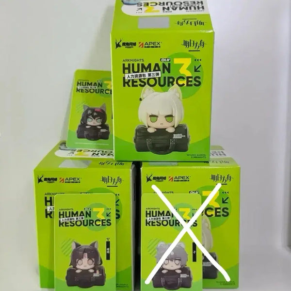 [BUNJANG] Arknights Human Resources Mini Figure Series 3 Blaze Saga / 명일방주 휴먼 리소스 미니 피규어 3탄 블레이즈 사가