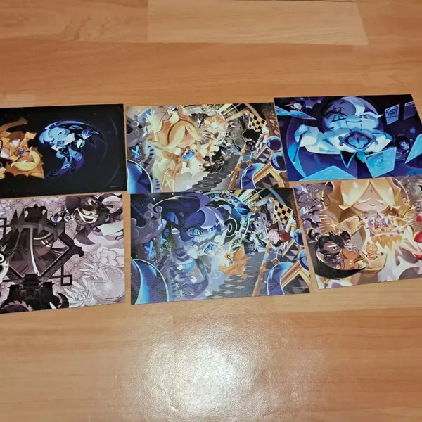 [BUNJANG] Cookie Run Kingdom Postcards Set / 쿠킹덤 쉐밀,퓨바,닼카 엽서