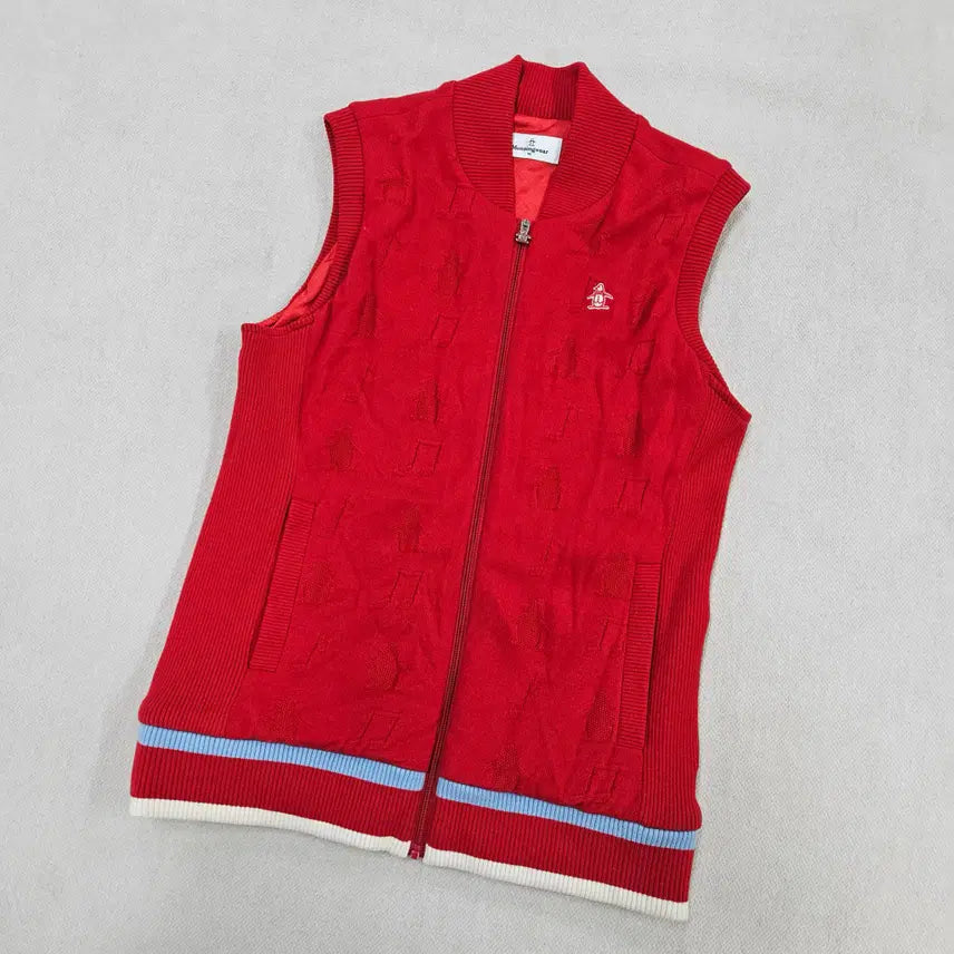 [BUNJANG] Munsingwear Women's Golf Knit Vest / M 먼싱웨어 여성 골프 니트 조끼 0619Y2