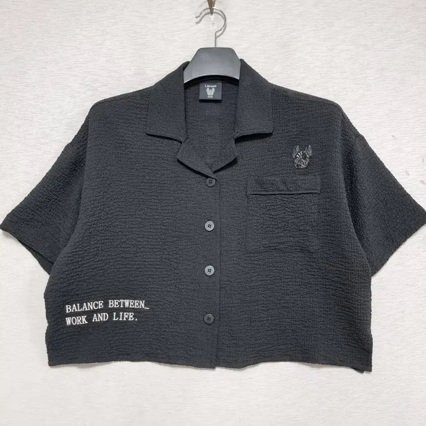 [BUNJANG] LifeWork Cropped Shirt / 라이프워크 크롭 남방 여자66ㅡ77사이즈ㅡ0413ㅁㅁ
