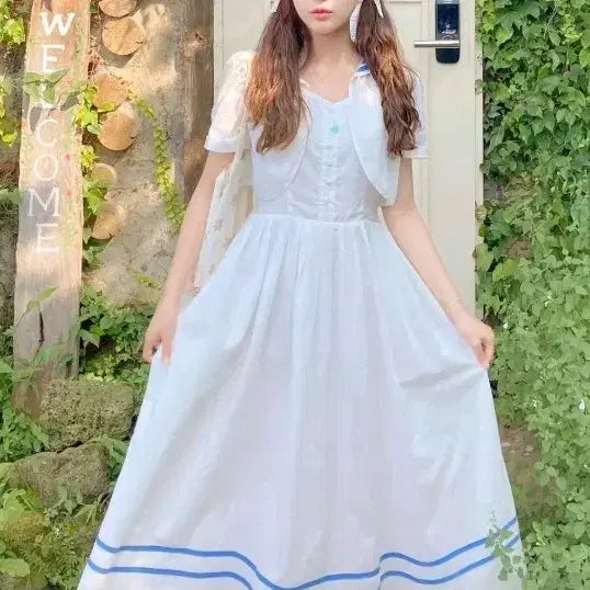[BUNJANG] Darling Studio Marine Bolero Set / 달링스튜디오 마린 볼레로 세트