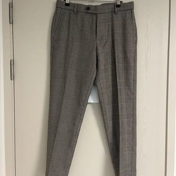 [BUNJANG] Brooks Brothers Abraham Moon Tweed Milano Fit Wool Trousers (Size 31) / 브룩스브라더스 아브라함 문 트위드 밀라노 핏 울 트라우저팬츠31