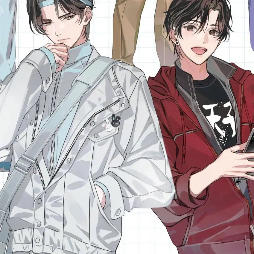 [BUNJANG] The Founder of Diabolism Lan Wangji & Wei Wuxian School Acrylic Stand / 마도조사 남망기 위무선 학원 아크릴스탠드